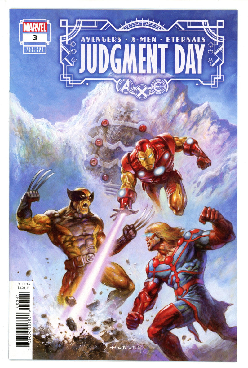 AXE Judgement Day 3 Horley Variant NM