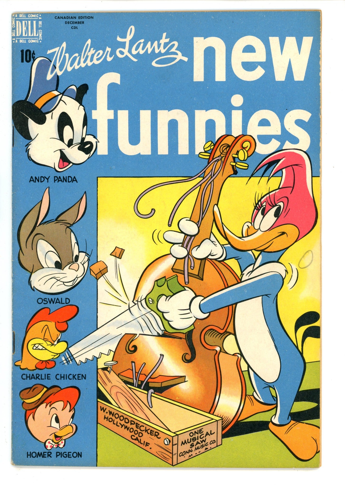 Walter Lantz New Funnies 142 Canadian FN+