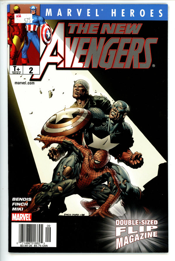 Marvel Heroes Flip Magazine  2 Newsstand