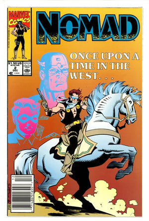 Nomad Vol 1 2 Newsstand (1990)