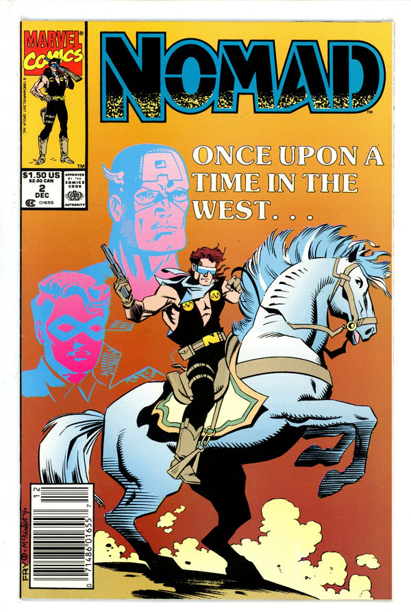 Nomad Vol 1 2 Newsstand (1990)