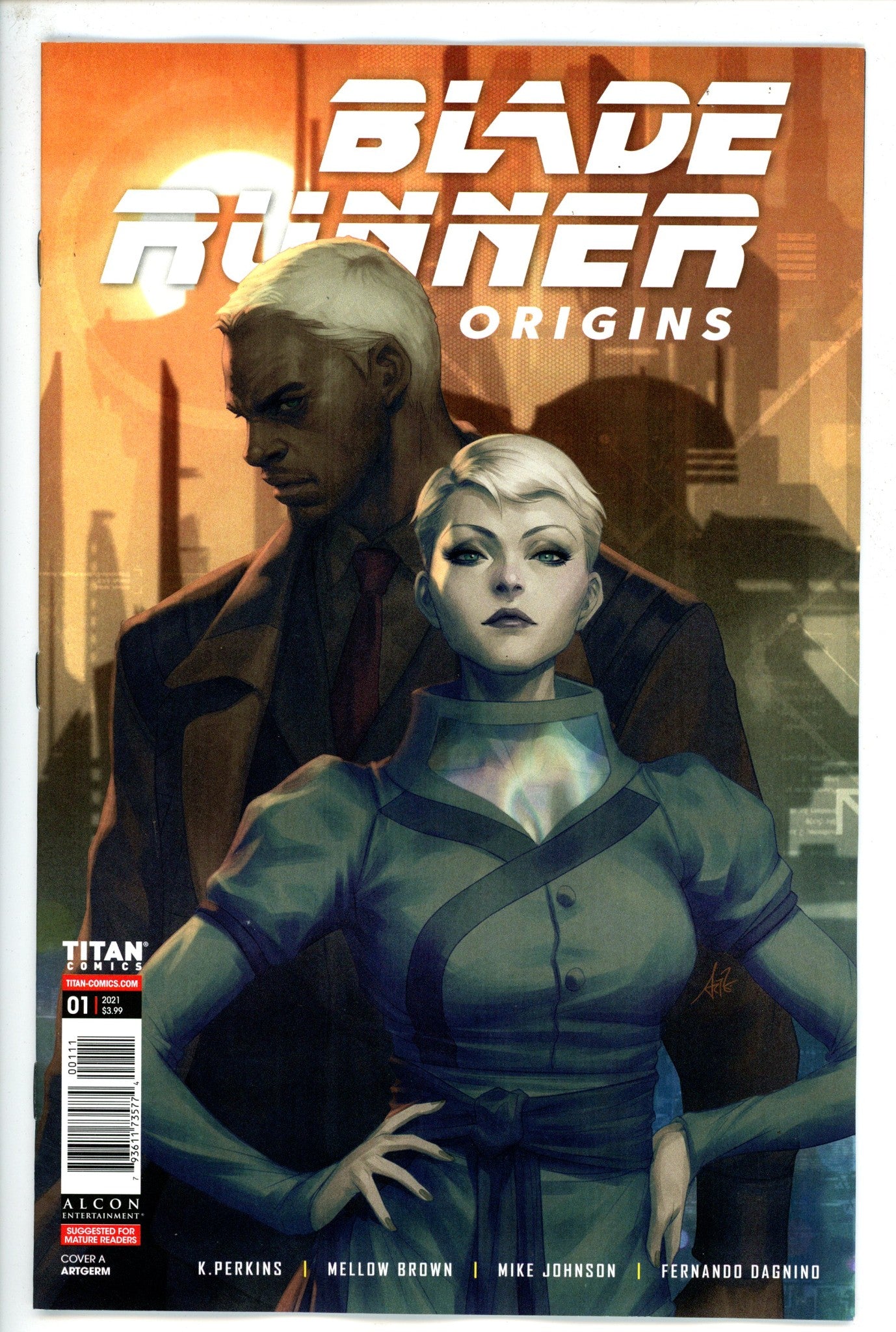Blade Runner Origins 1-Titan-CaptCan Comics Inc
