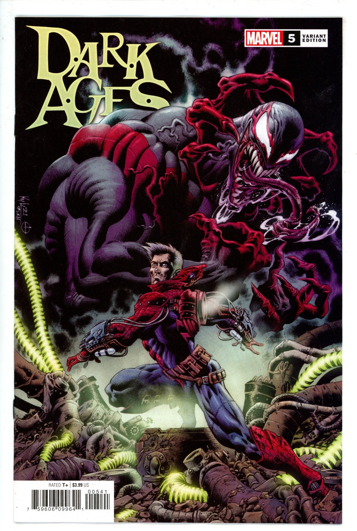 Dark Ages 5 Hotz Variant NM+ (2022)