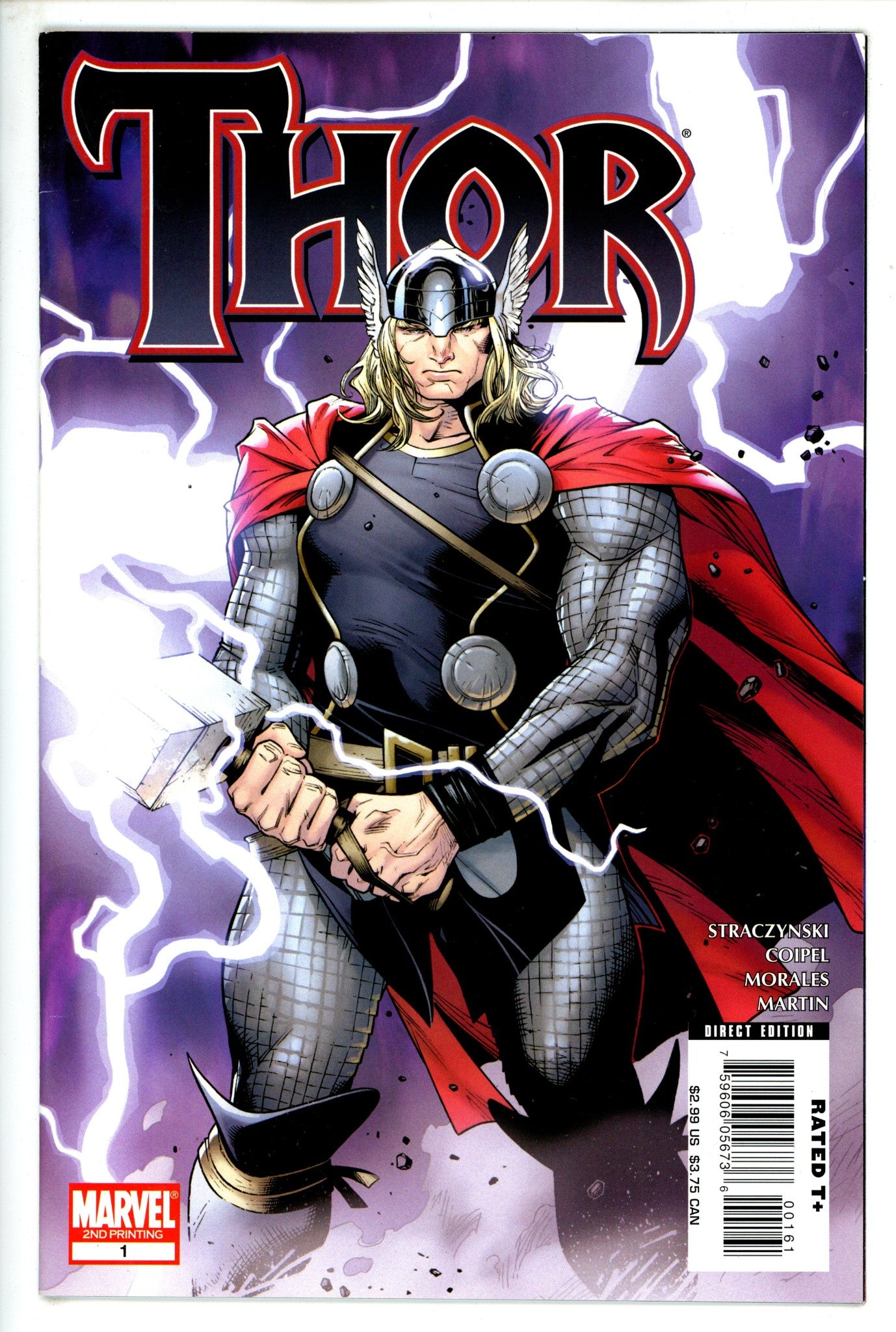 Thor Vol 3 1 2Nd Print (2007)