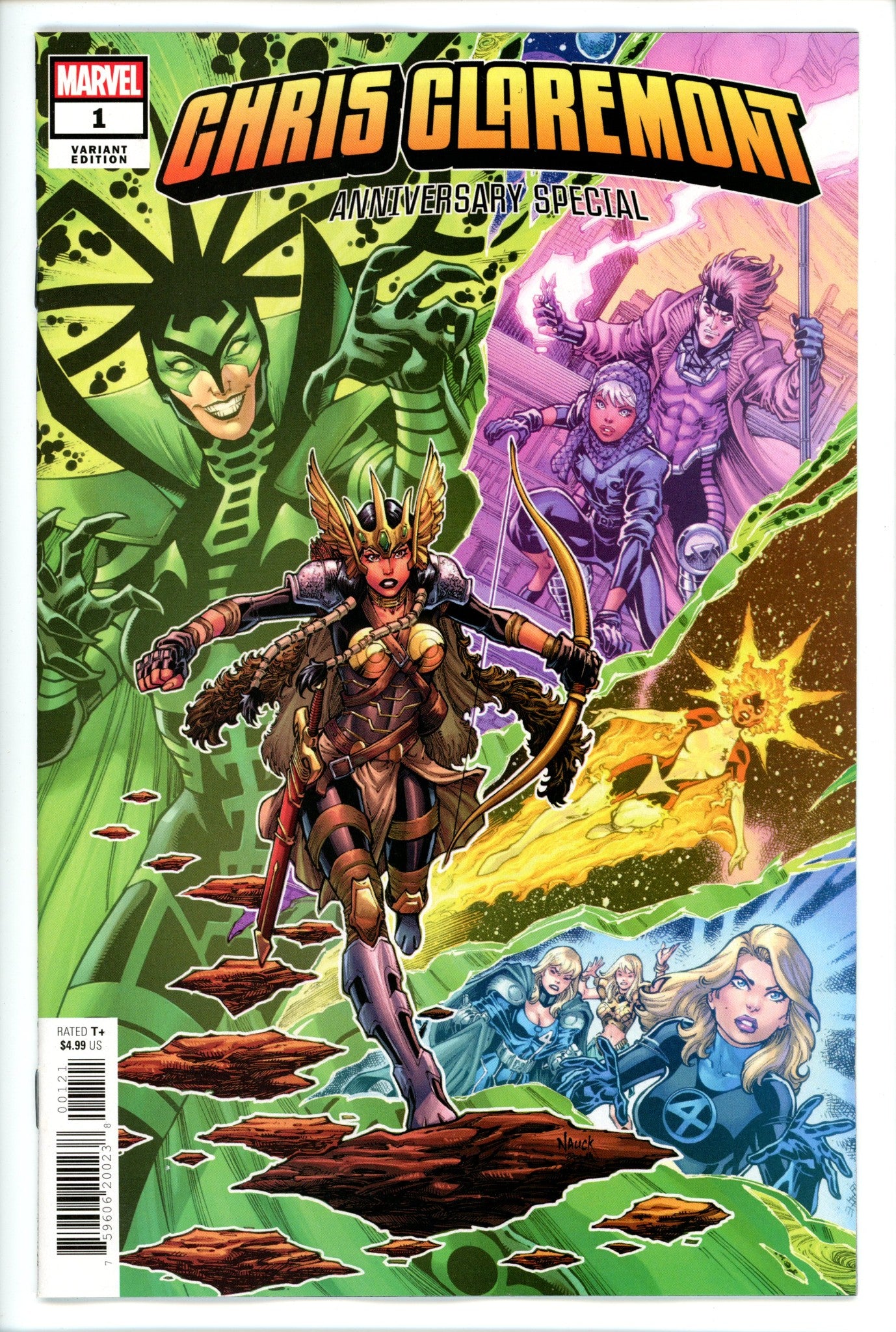Chris Claremont Anniversary Special 1 Nauck Variant-Marvel-CaptCan Comics Inc