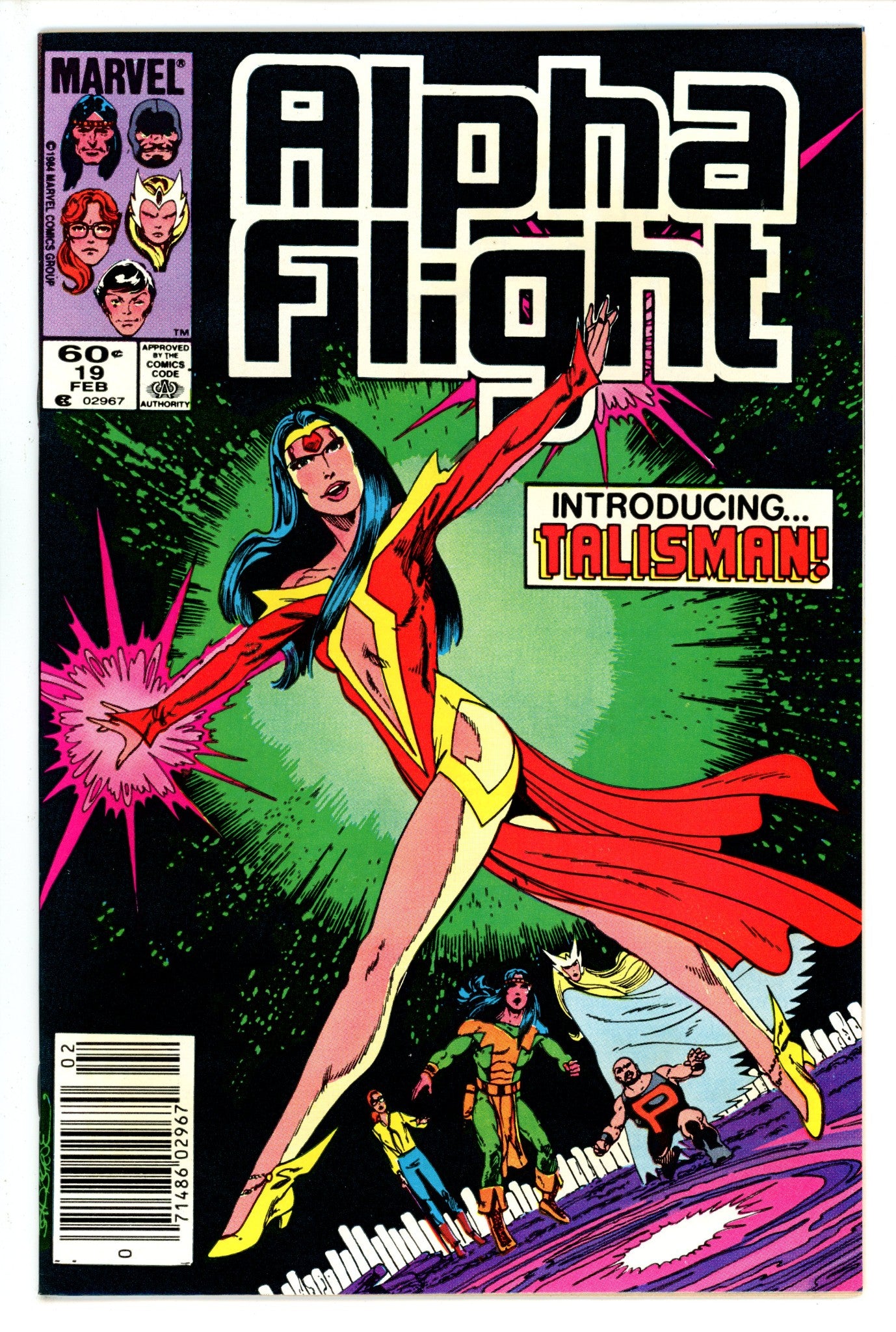 Alpha Flight Vol 1 19 Newsstand NM- (1985)