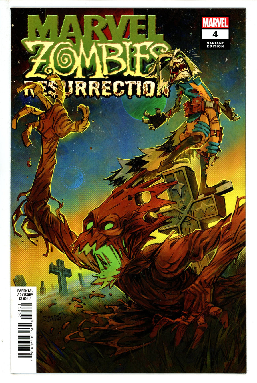 Marvel Zombies: Resurrection 4 Shavrin Variant (2020)