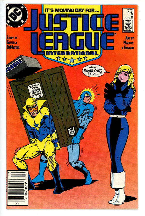 Justice League International 8 Newsstand