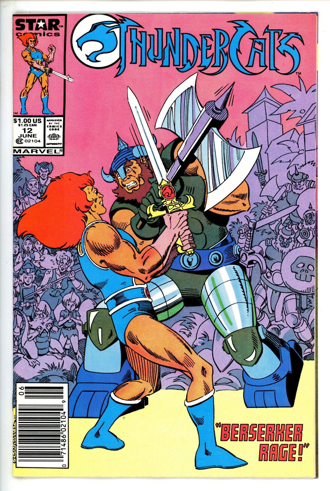 Thundercats 12 Newsstand VF/NM