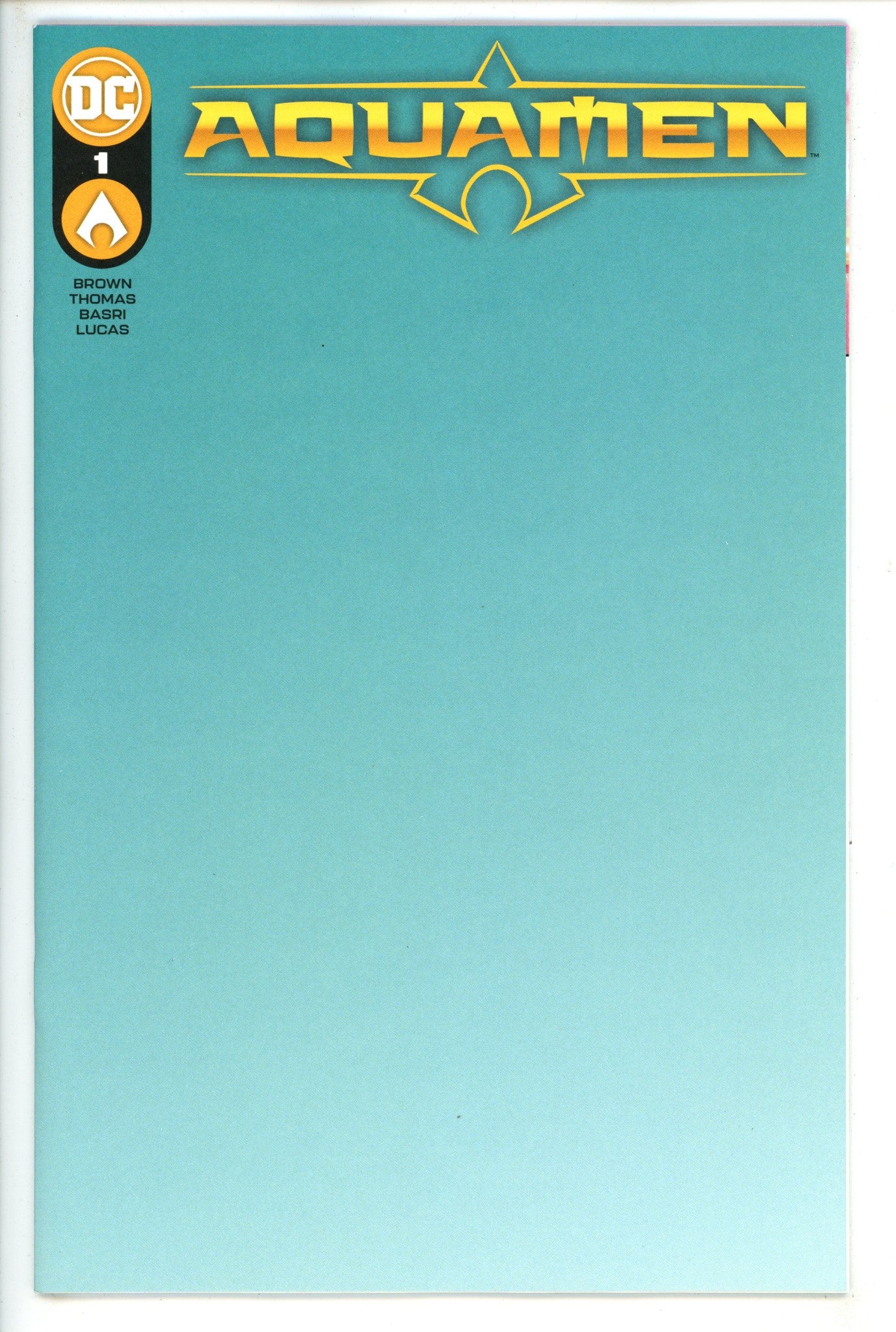 Aquamen 1 Blank Variant (2022)