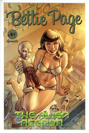 Bettie Page Alien Agenda 1 Roux Variant (2022)