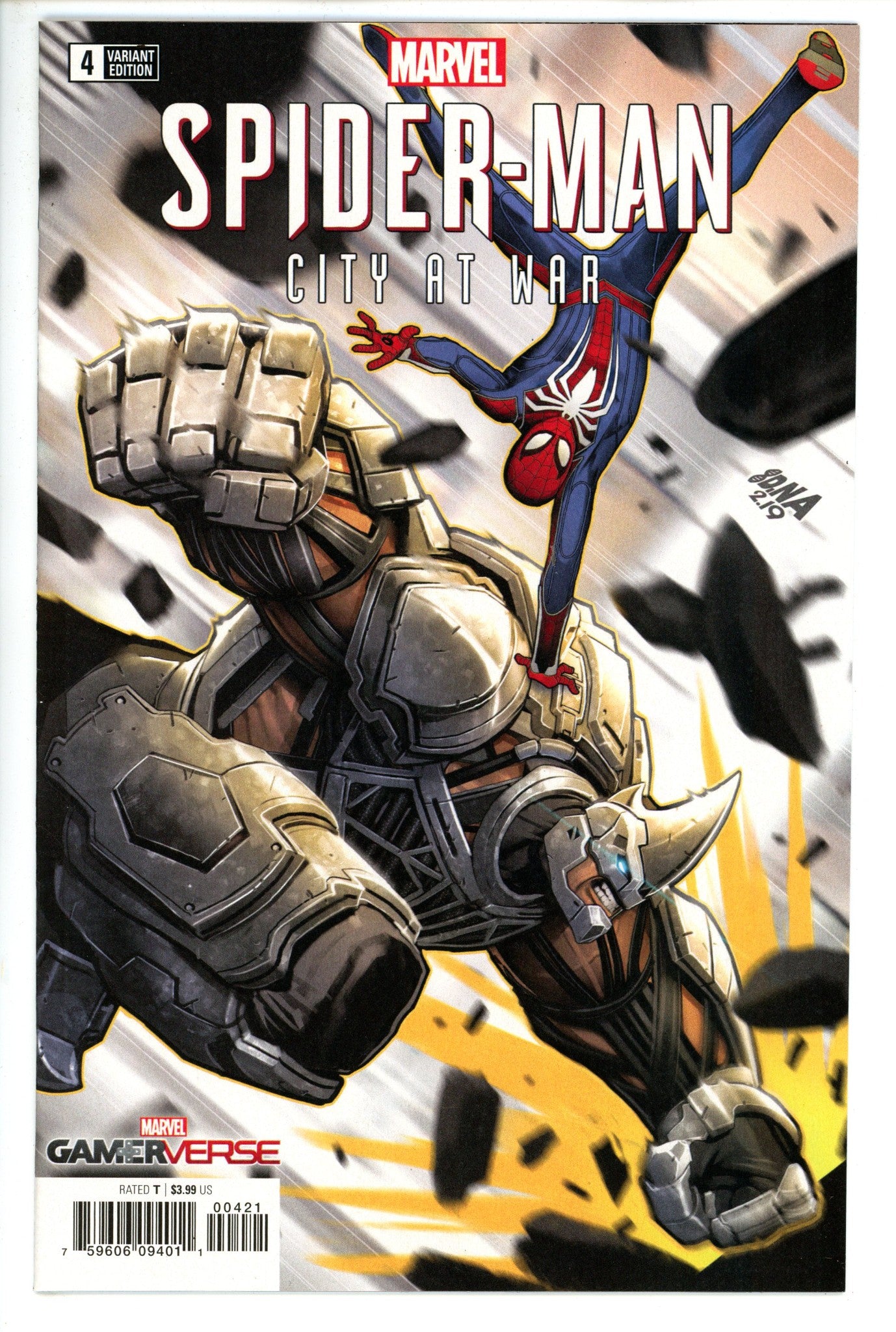 Marvel's Spider-Man: City at War 4 Nakayama Variant