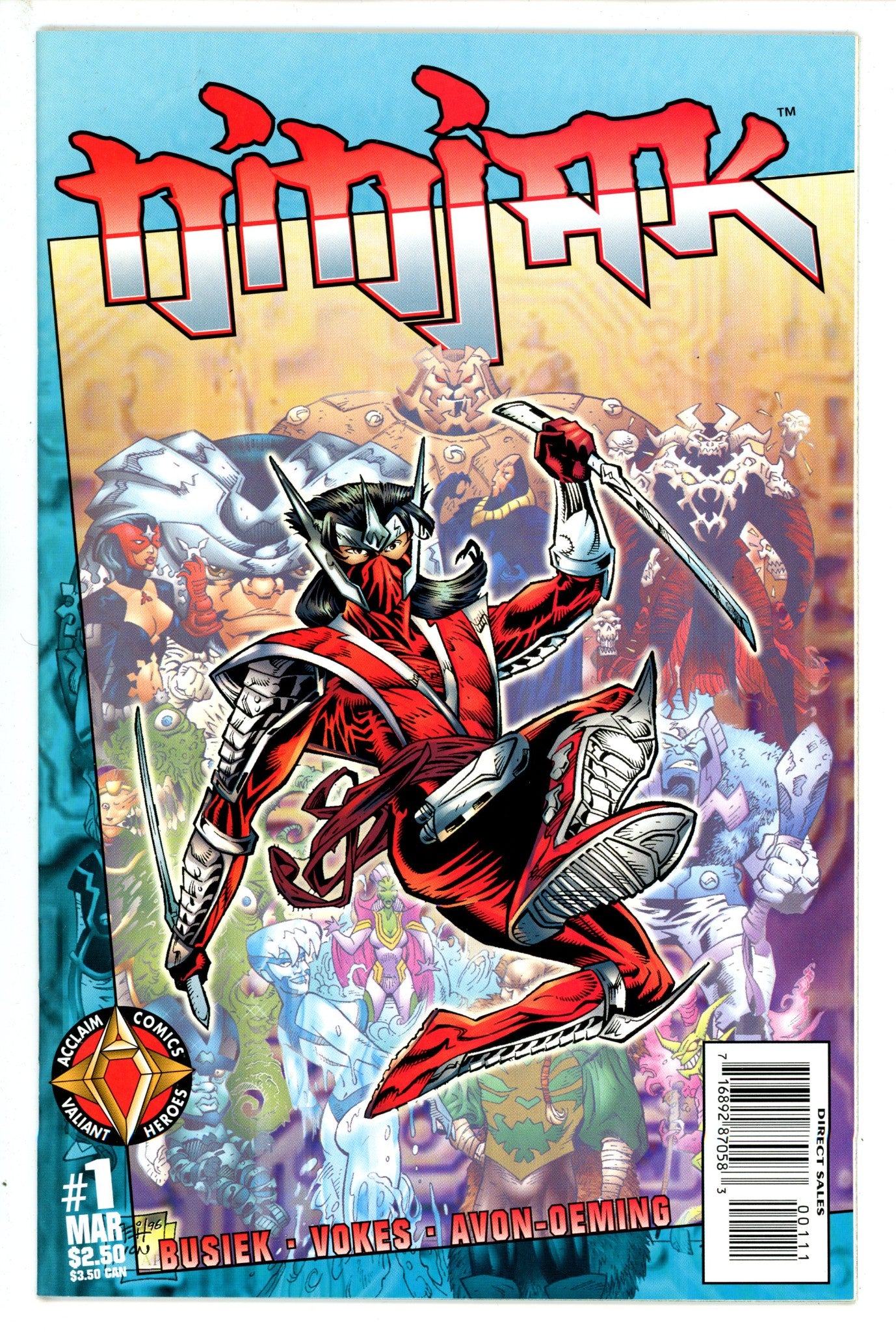 Ninjak Vol 2 1 (1997)