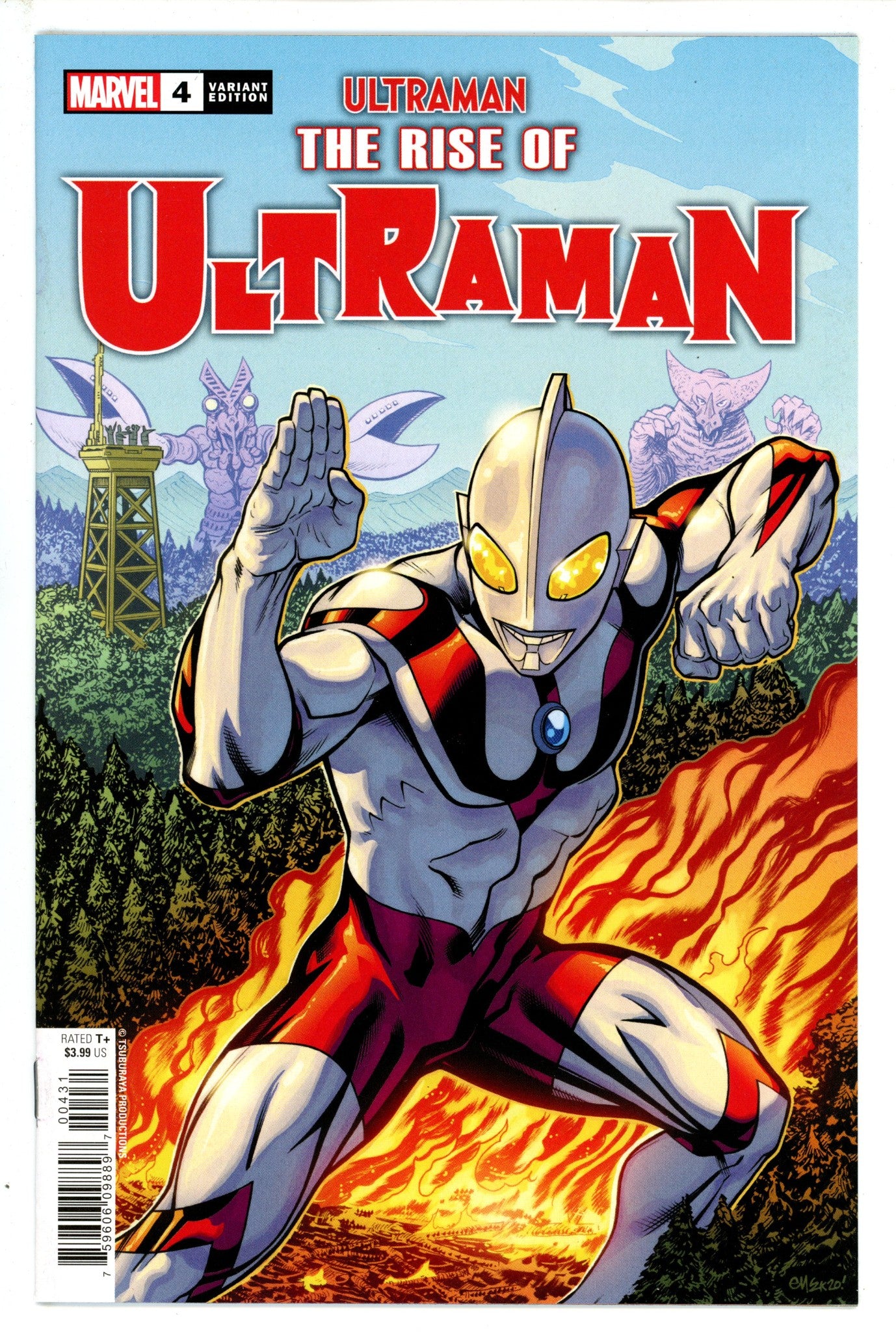 The Rise of Ultraman 4 Mcguinness Variant (2020)