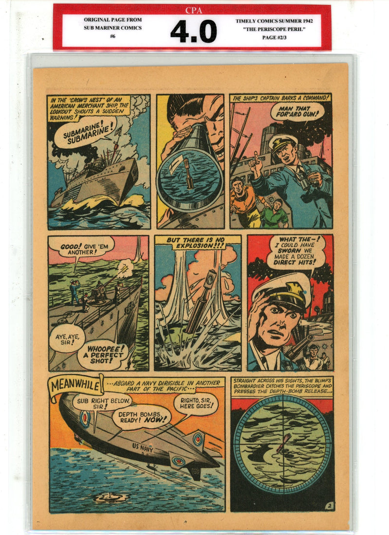 Sub-Mariner Comics 6 Page 2 CPA 4.0