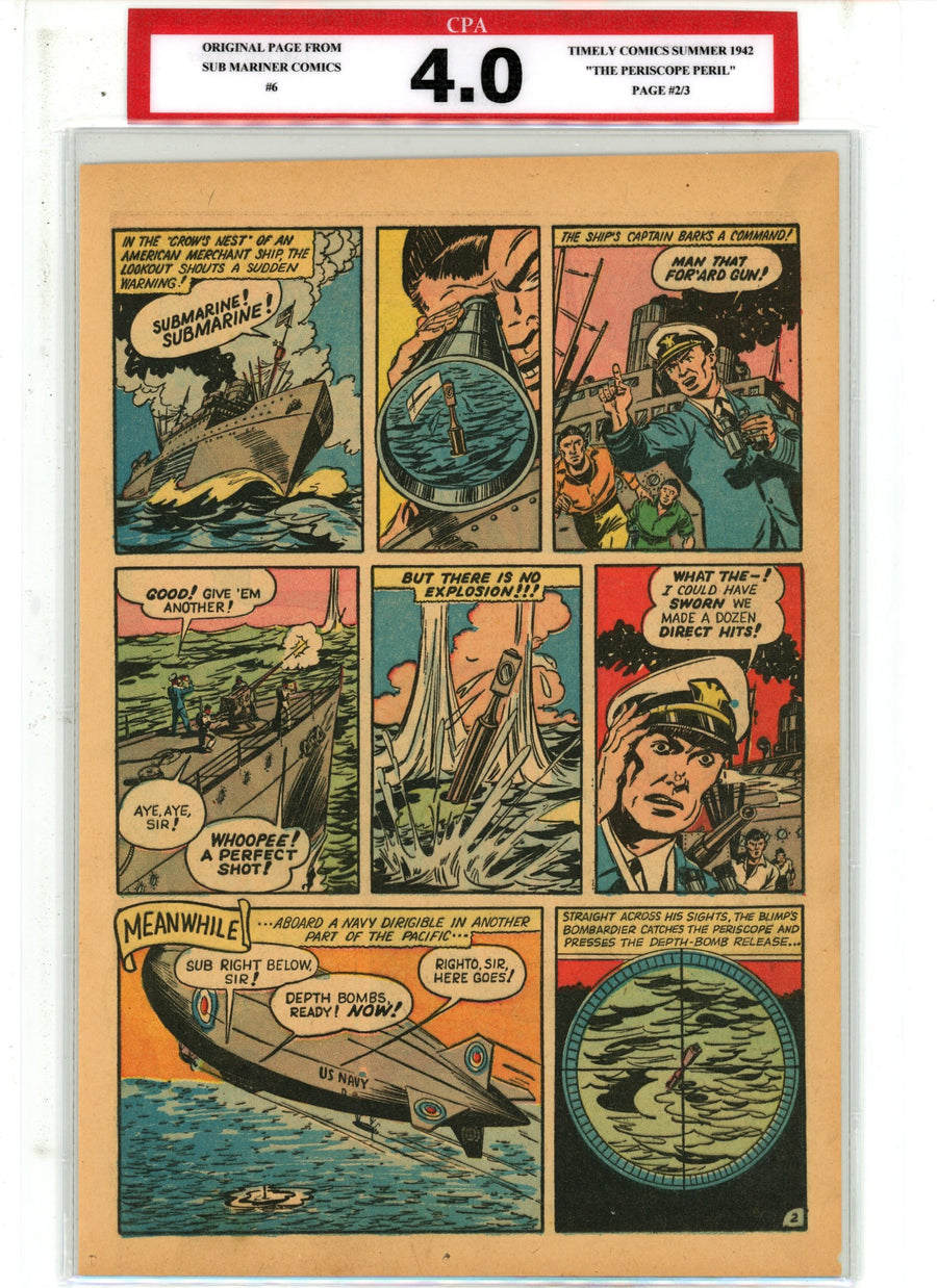 Sub-Mariner Comics 6 Page 2 CPA 4.0