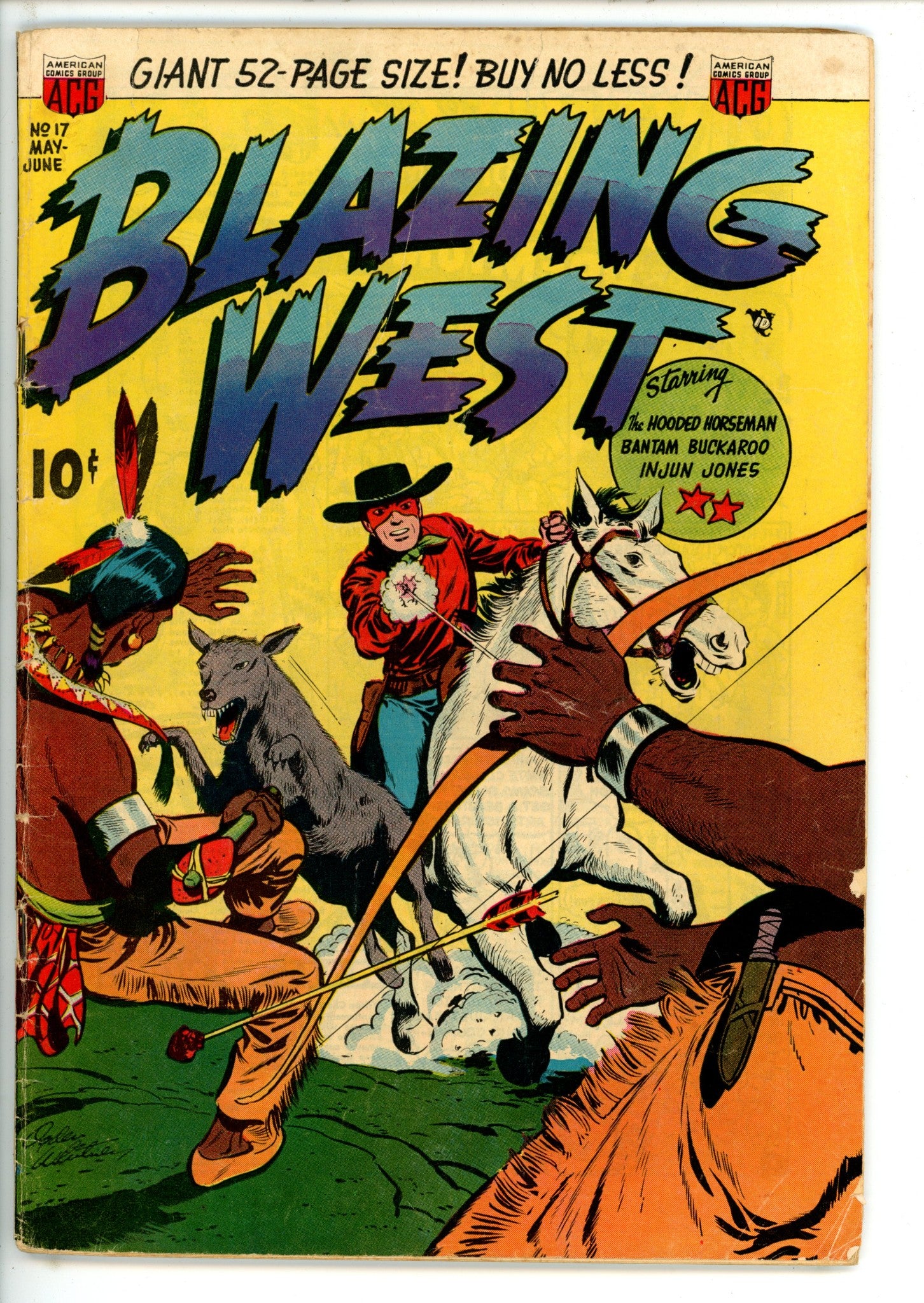 Blazing West 17 GD/VG (1951)