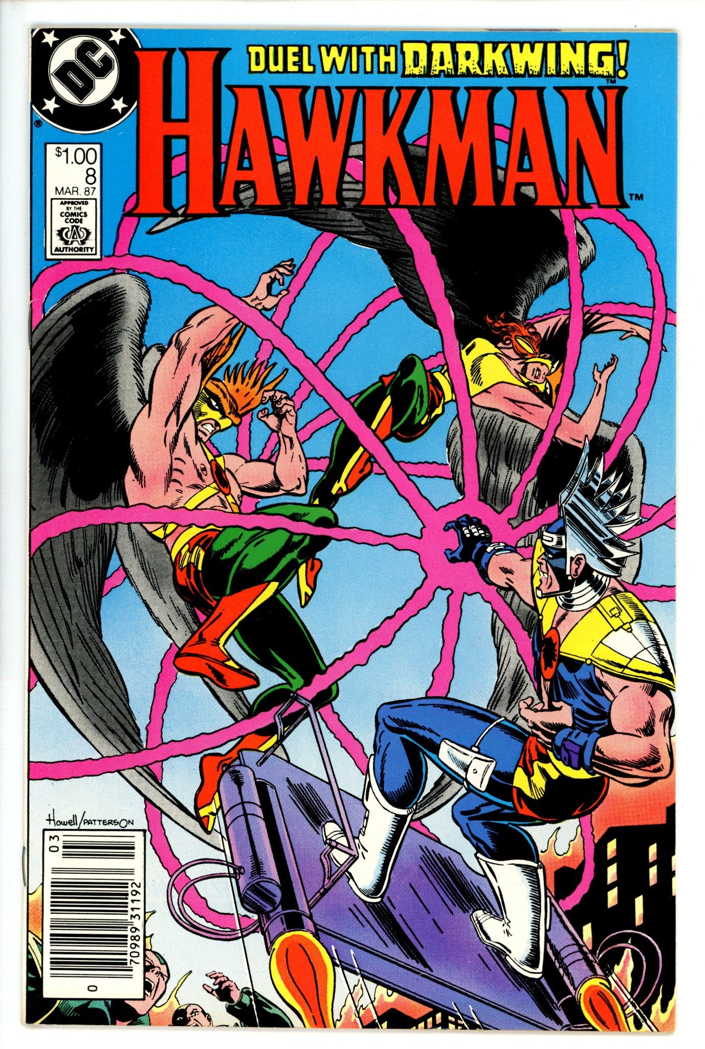Hawkman Vol 2 8 Canadian FN/VF
