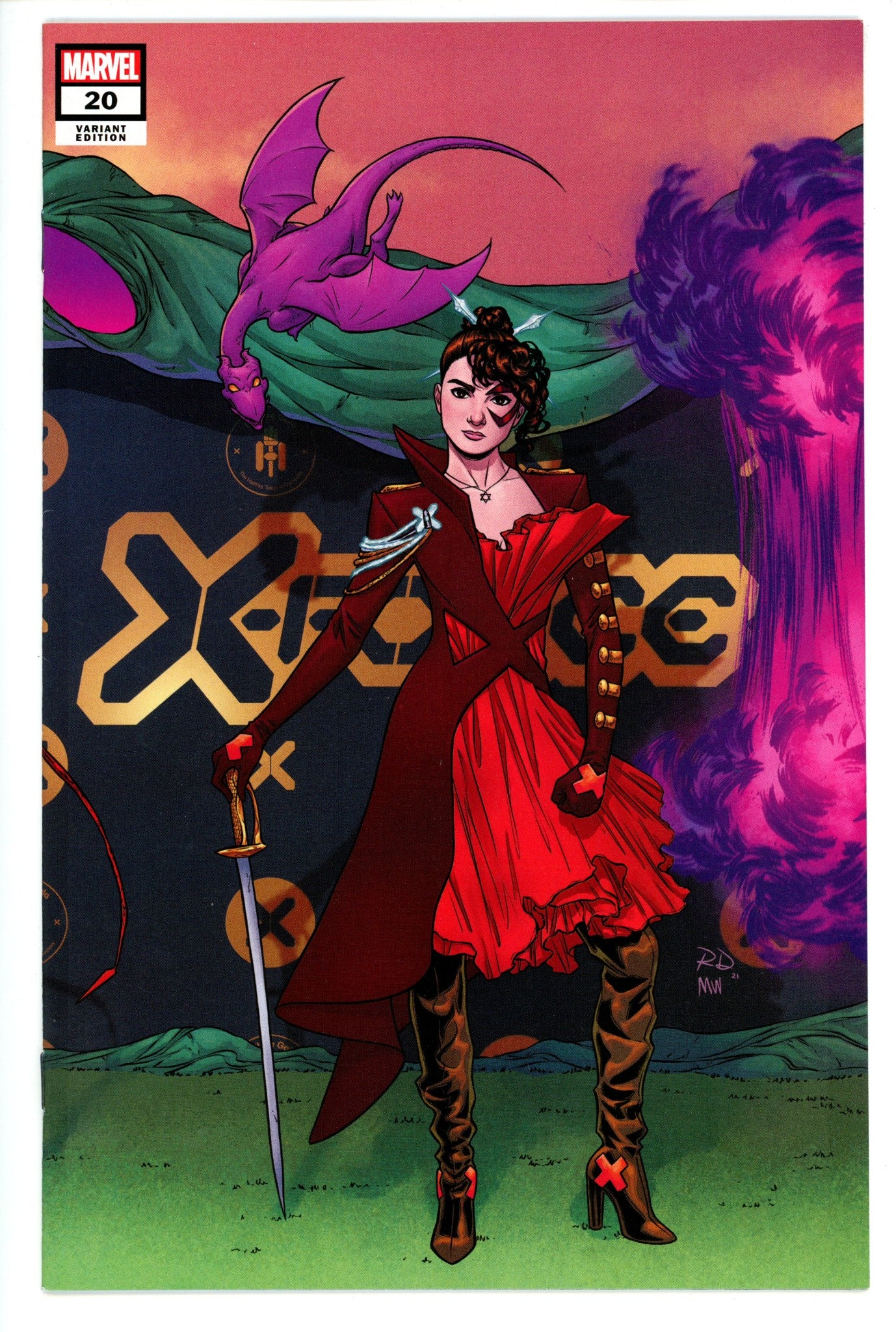 X-Force Vol 6 20 Dauterman Variant