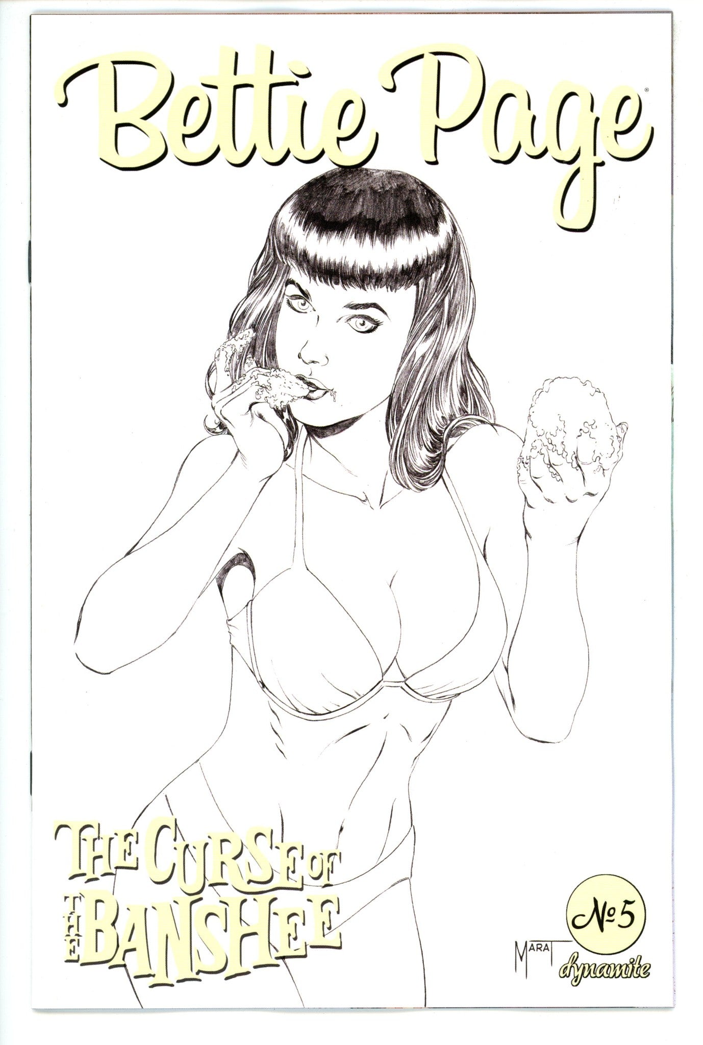 Bettie Page & Curse of the Banshee 5 Mychaels Variant
