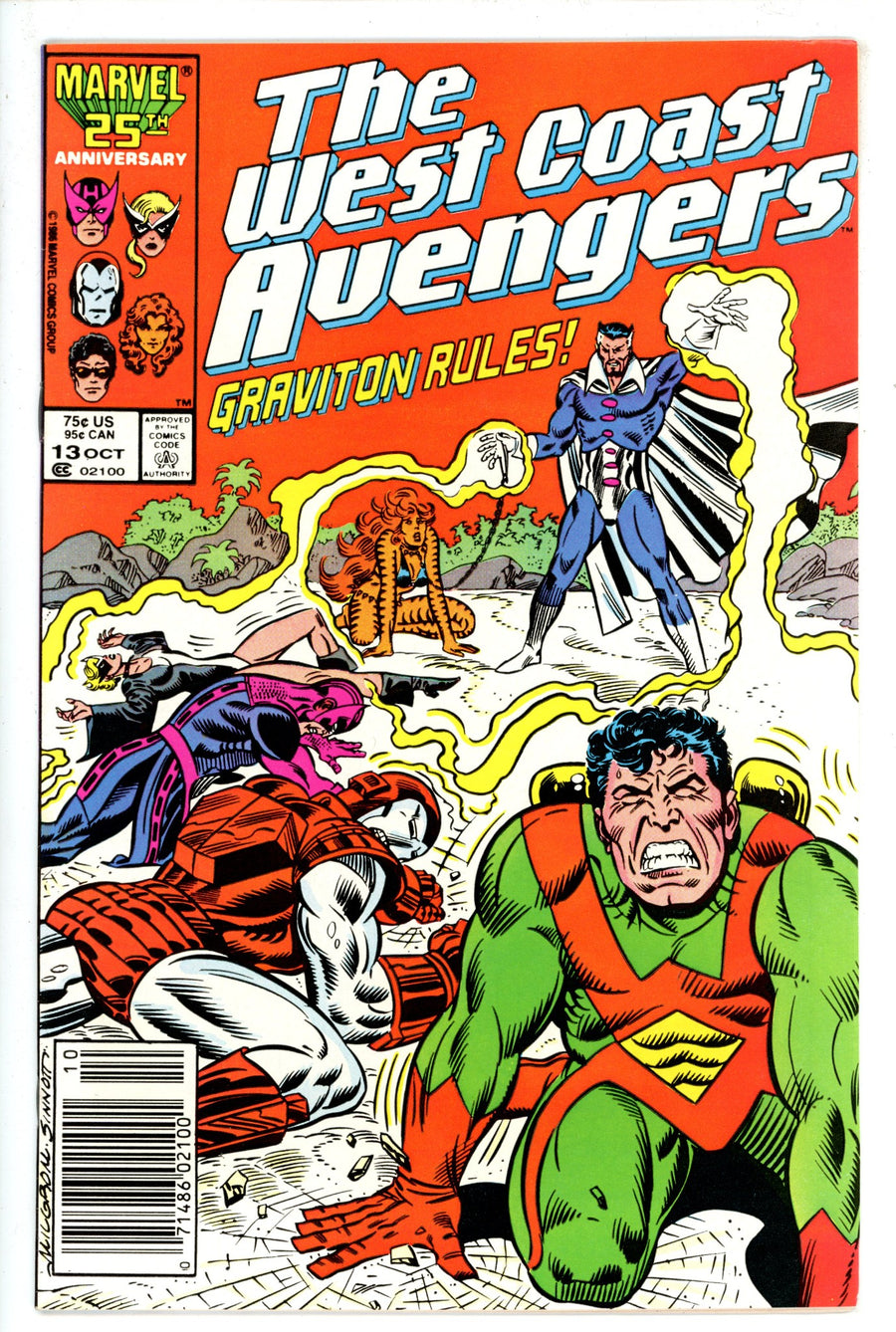 West Coast Avengers Vol 2 13 Newsstand