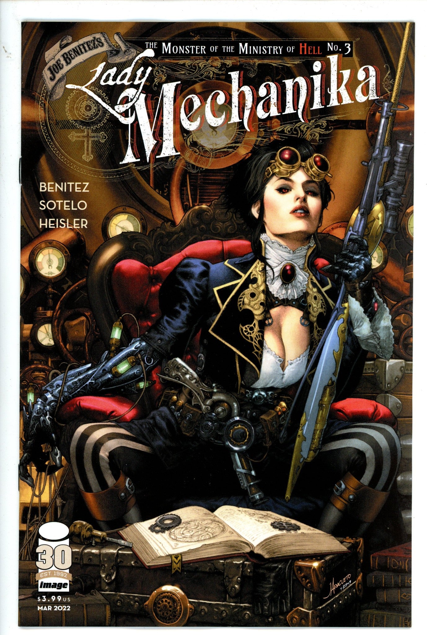 Lady Mechanika Monster of Ministry 3 Anacleto Variant (2022)