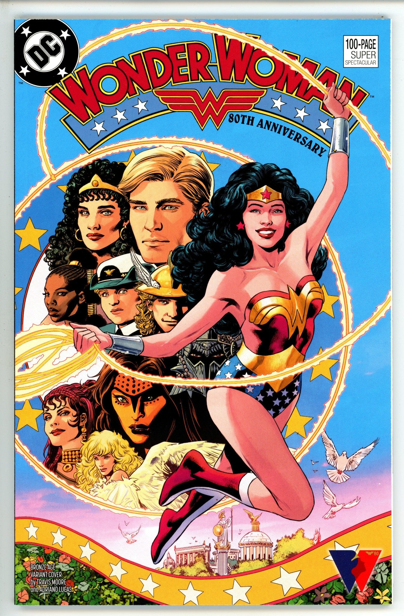 Wonder Woman 80th Anniversary 1 Moore Variant (2021)