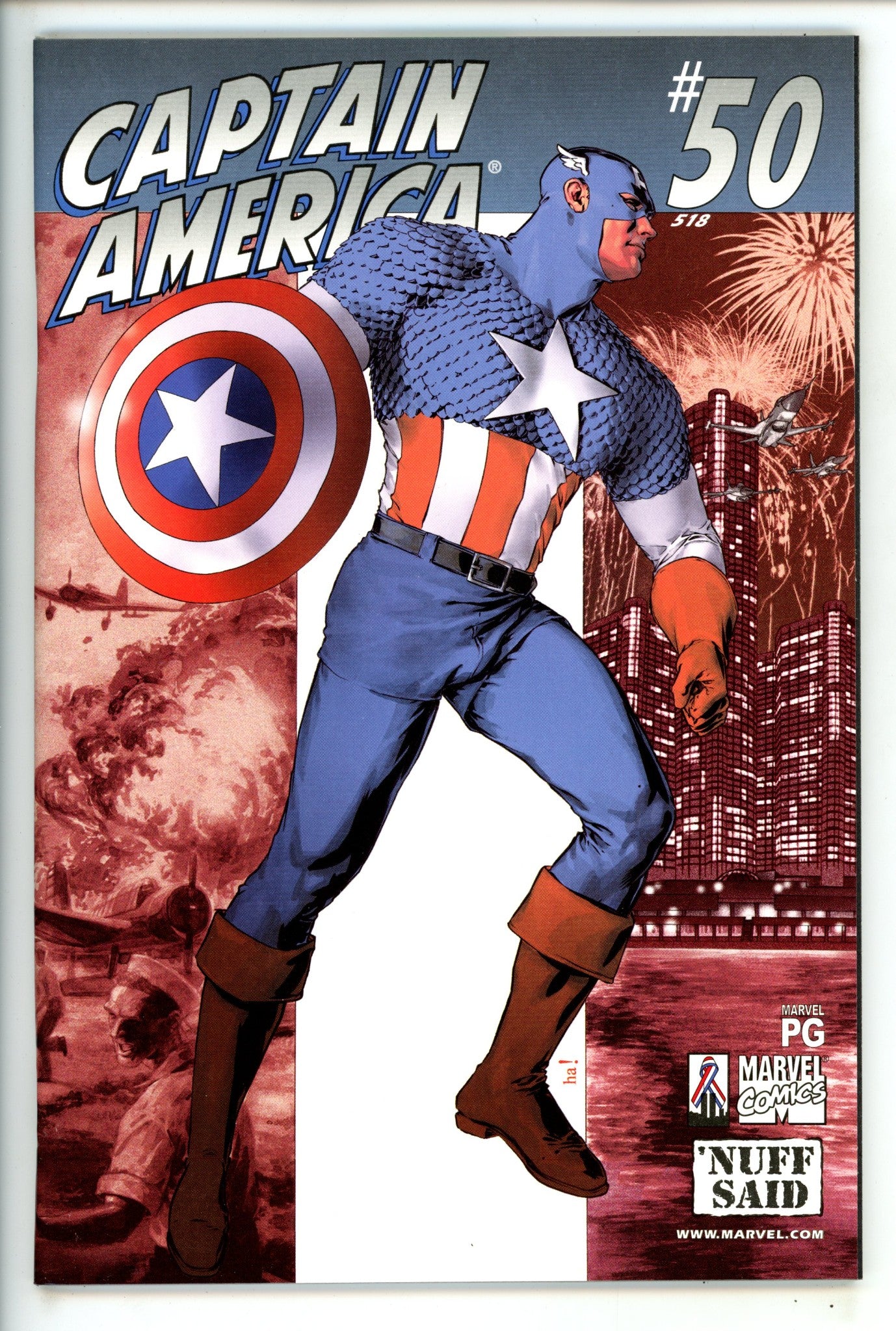 Captain America Vol 3 50 (518 [517])
