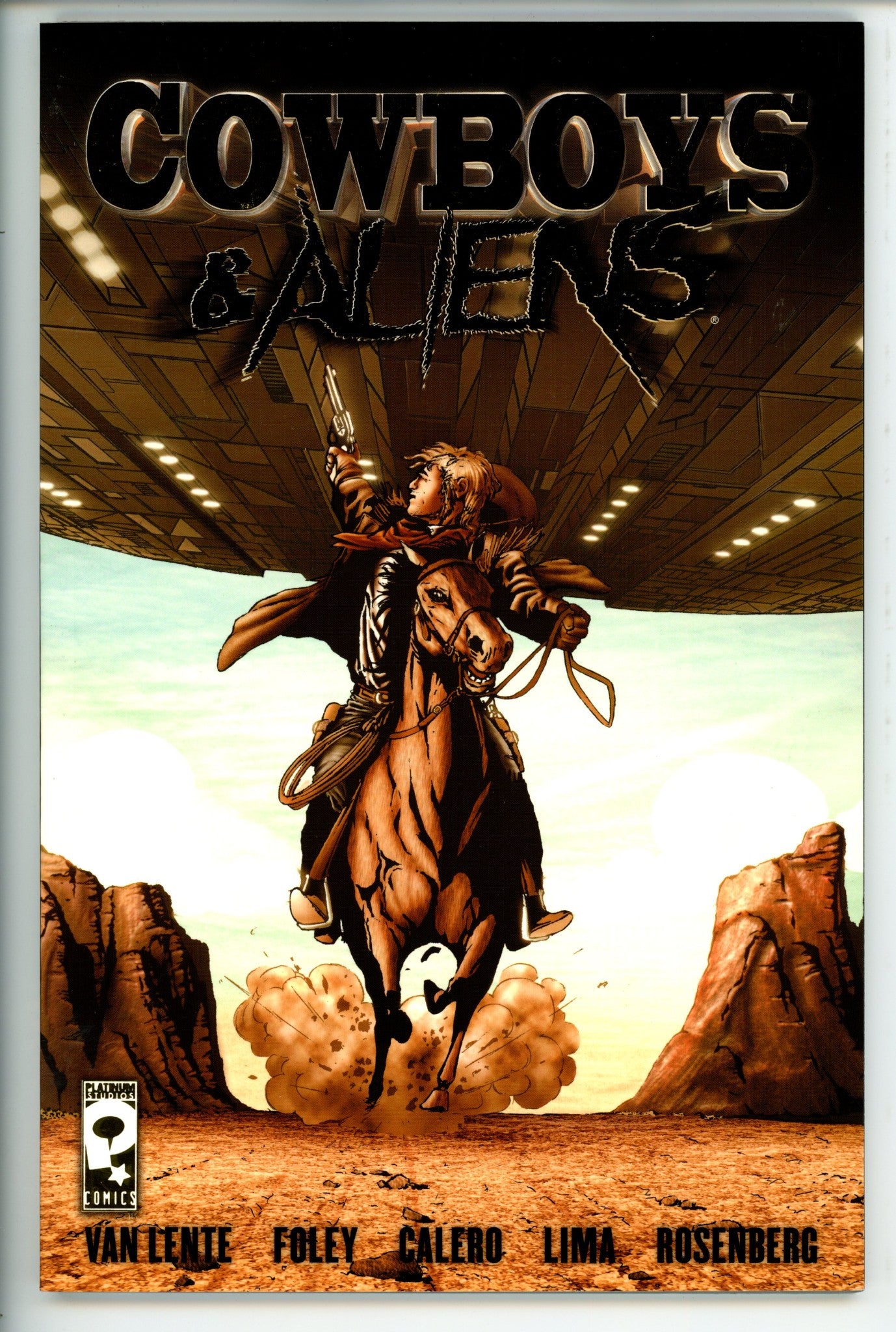 Cowboys And Aliens Vol 1 Gold Variant TPB