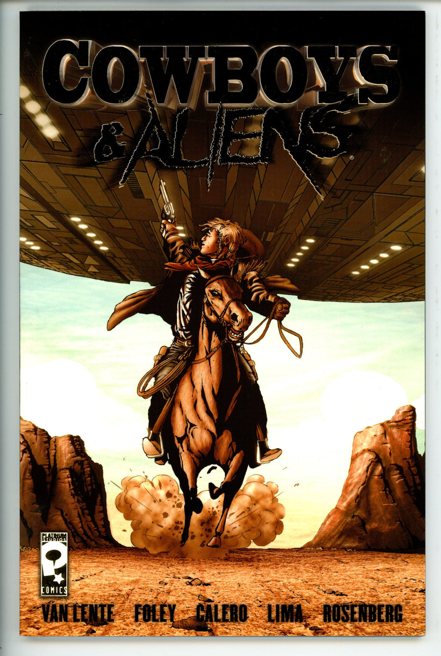 Cowboys And Aliens Vol 1 Gold Variant TPB