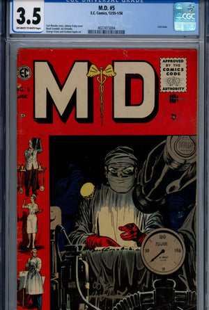 M.D. 5 CGC 3.5 (1955)