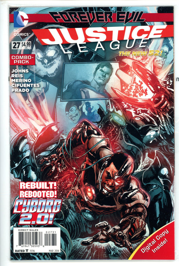 Justice League Vol 1 27 Combo-Pack