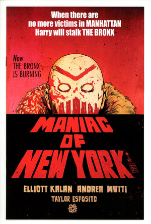 Maniac of New York Bronx Burning 4 Francavilla Variant (2022)
