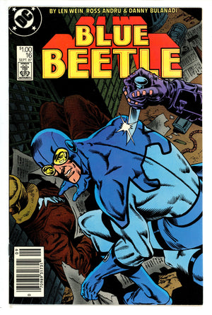 Blue Beetle Vol 7 16 Canadian Price Variant VF- (1987)