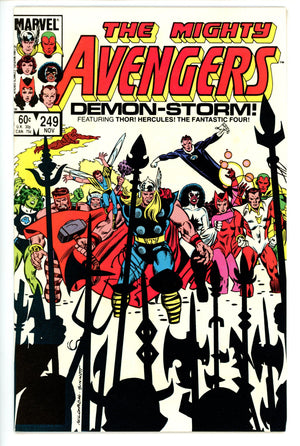The Avengers Vol 1 249