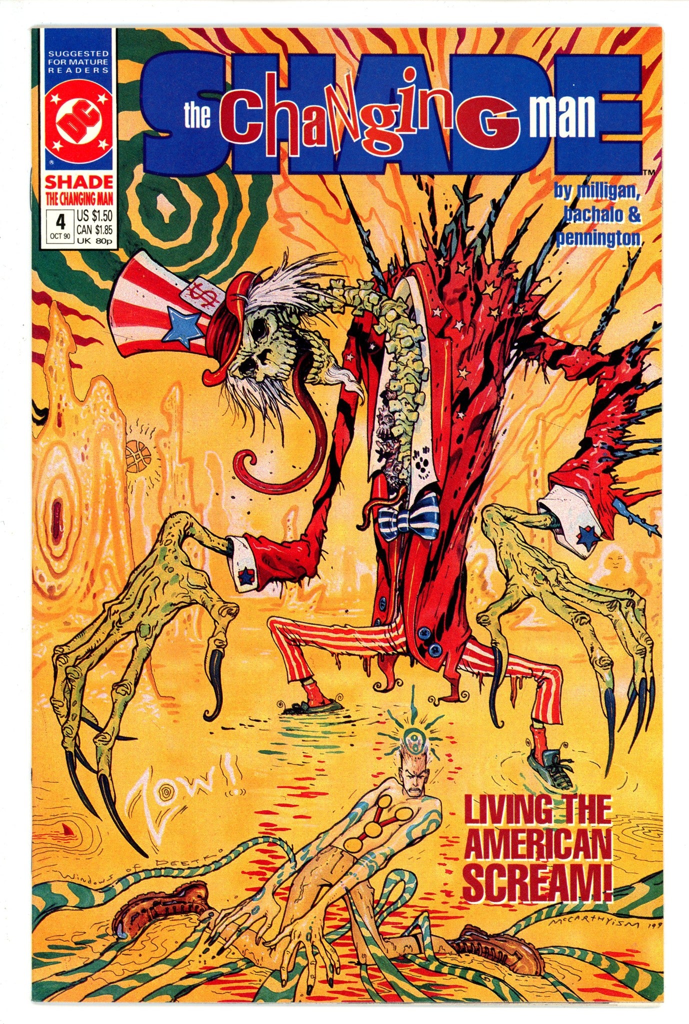 Shade, the Changing Man Vol 2 4 (1990)