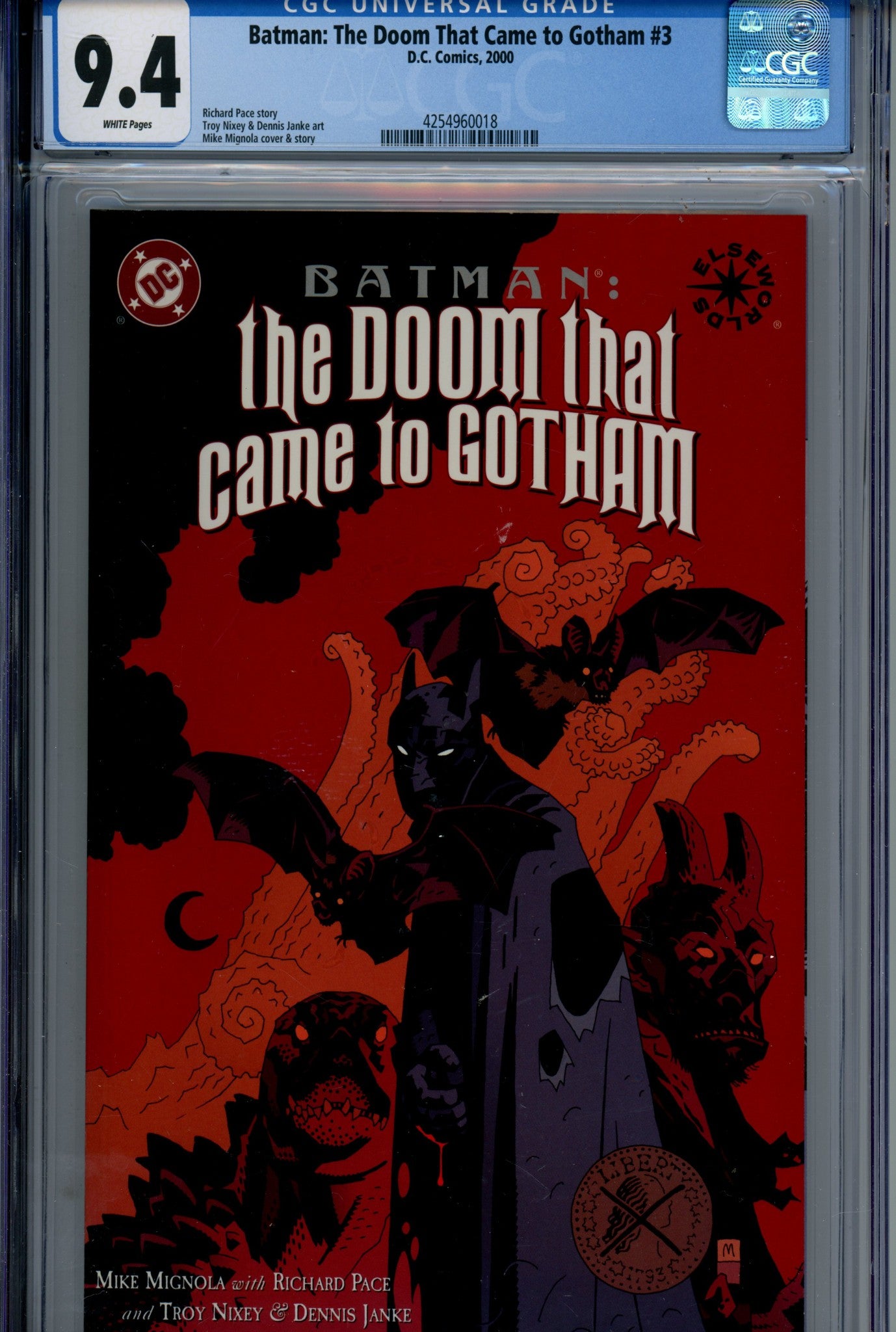 Batman: The Doom That Came to Gotham 3 CGC 9.4 (2000)