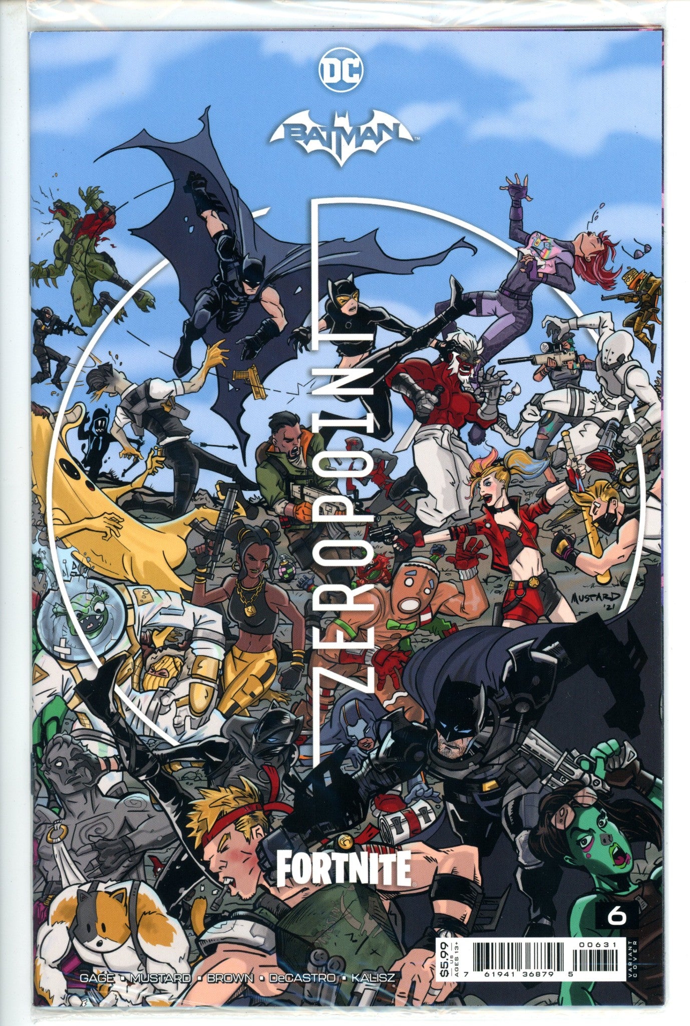 Batman / Fortnite Zero Point 6 Mustard Variant (2021)