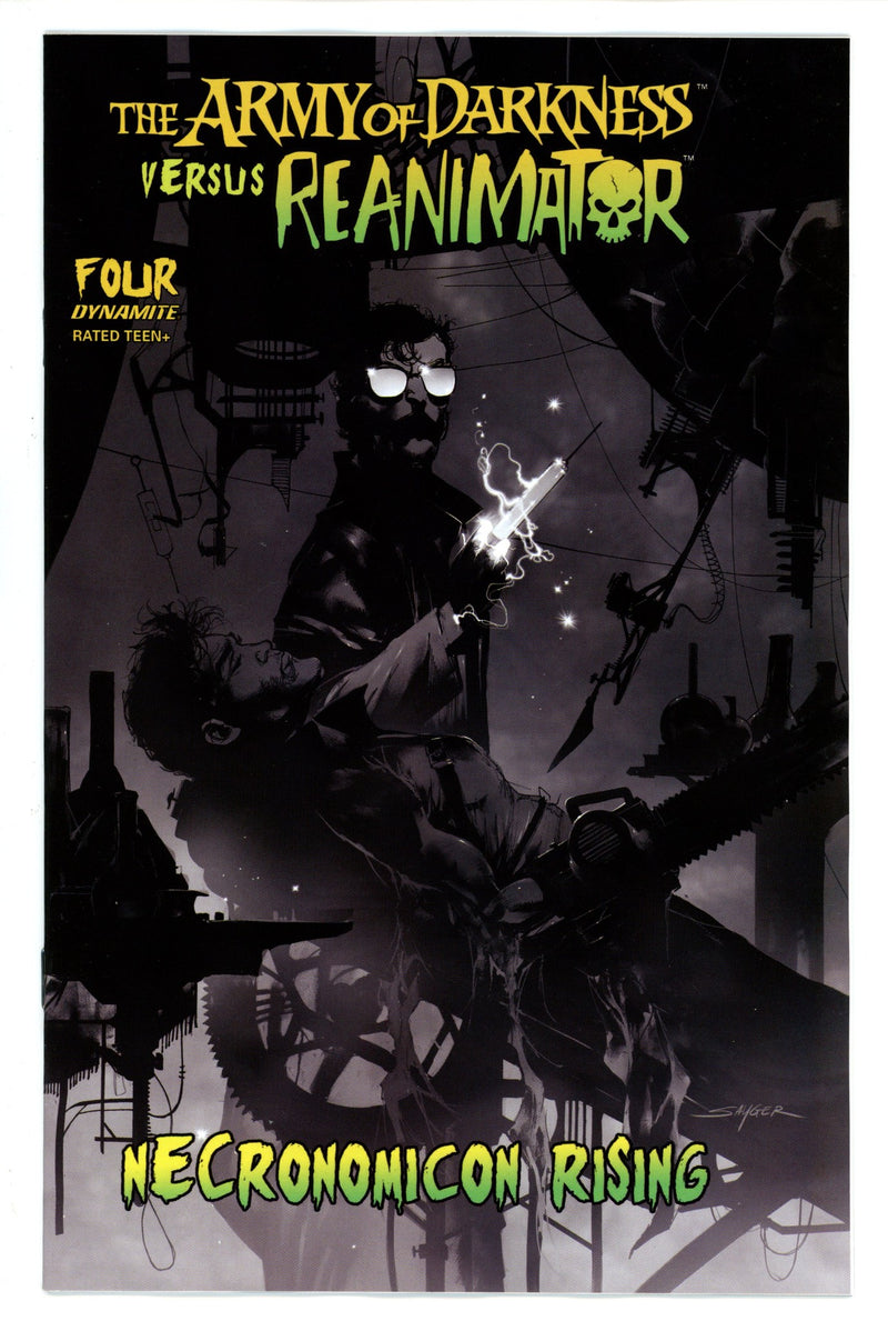 Army of Darkness Necronomicon Risin 4 Sayger Variant