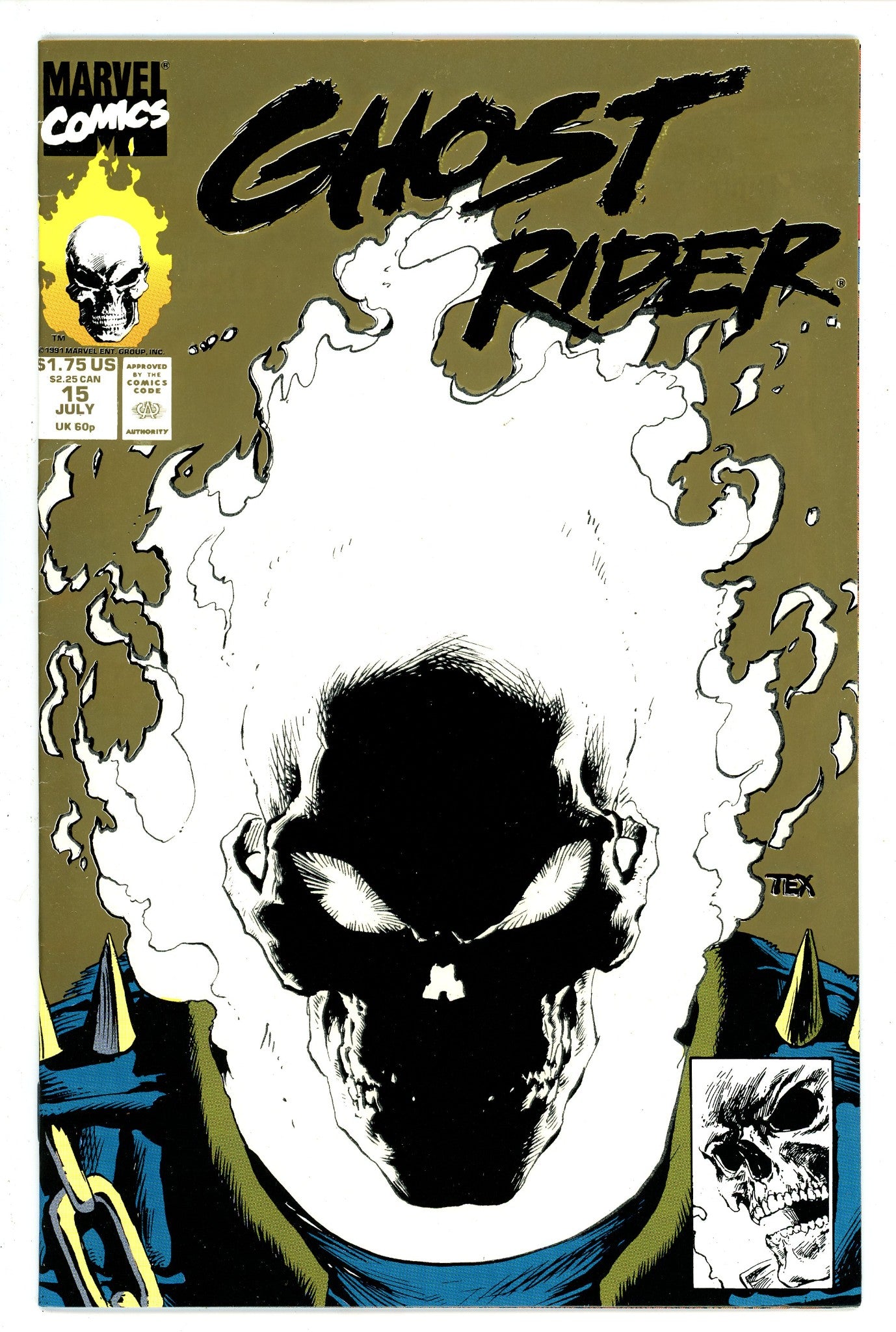 Ghost Rider Vol 2 15 2nd Print Glow-In-The-Dark