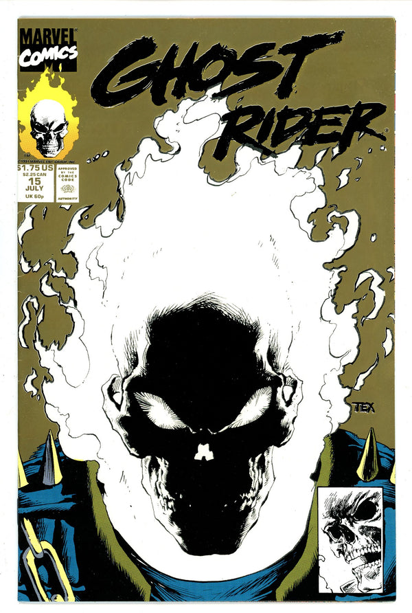 Ghost Rider Vol 2 15 2nd Print Glow-In-The-Dark