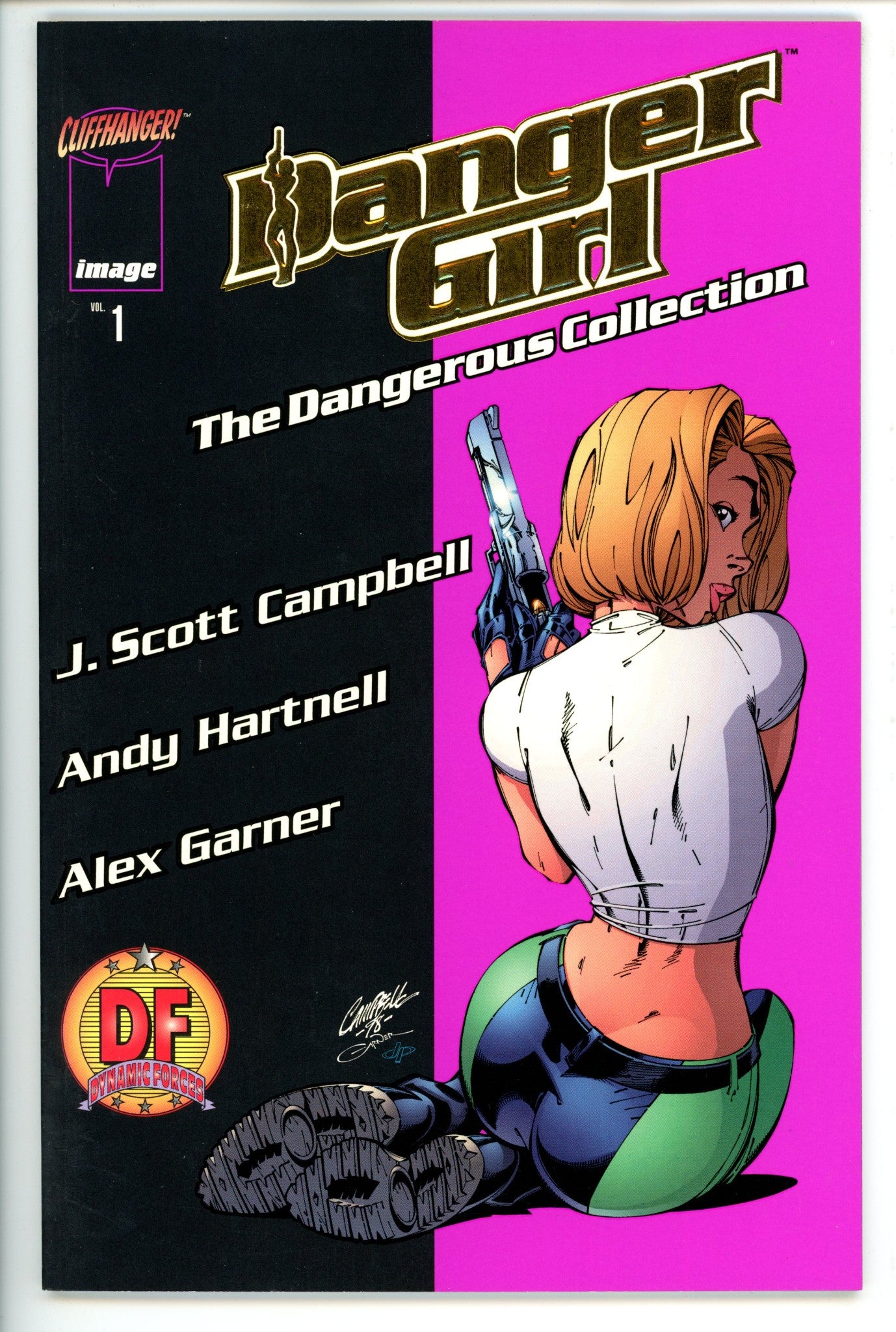 Danger Girl Vol 1 The Dangerous Collection Dynamic Forces TPB