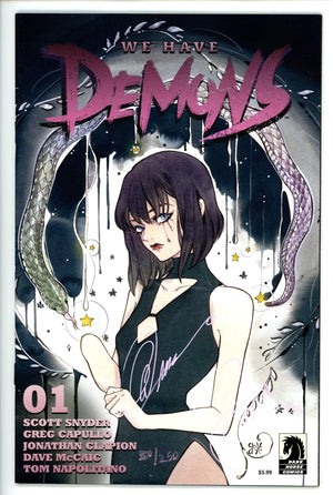 We Have Demons 1 Momoko Variant Signed Snyder, Capullo #30 NM-