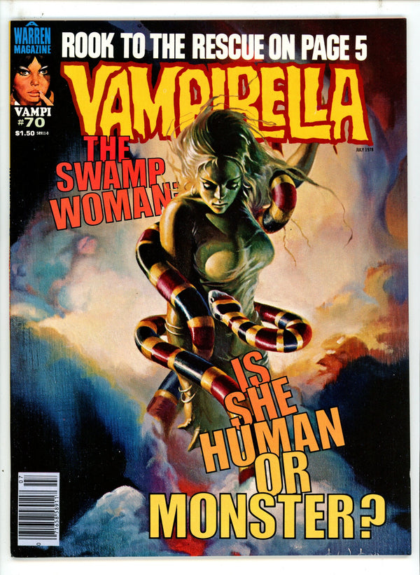 Vampirella Vol 1 70 Canadian Price Variant VF/NM (1978)