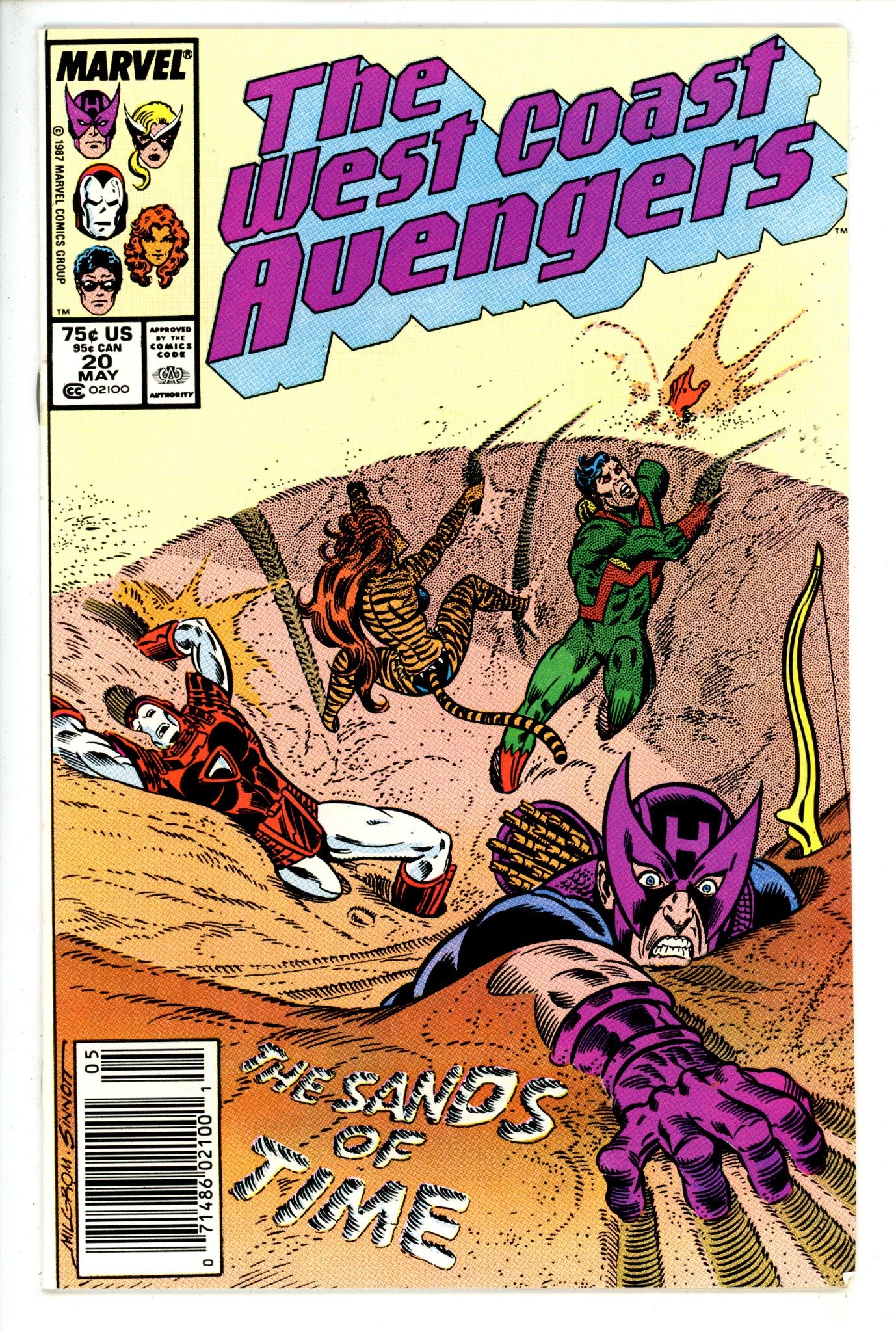 West Coast Avengers Vol 2 20 Newsstand