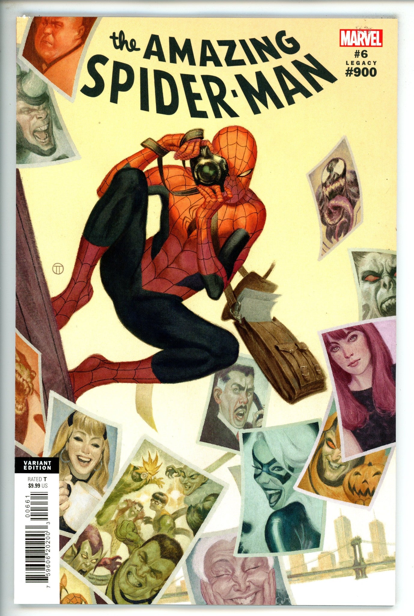 Amazing Spider-Man Vol 6 6 (900) Tedesco Variant NM-