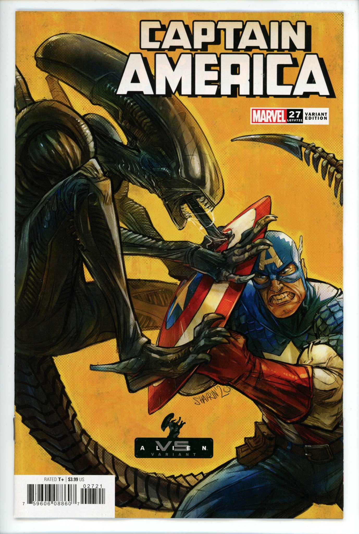 Captain America Vol 9 27 Shavrin Variant-Marvel-CaptCan Comics Inc