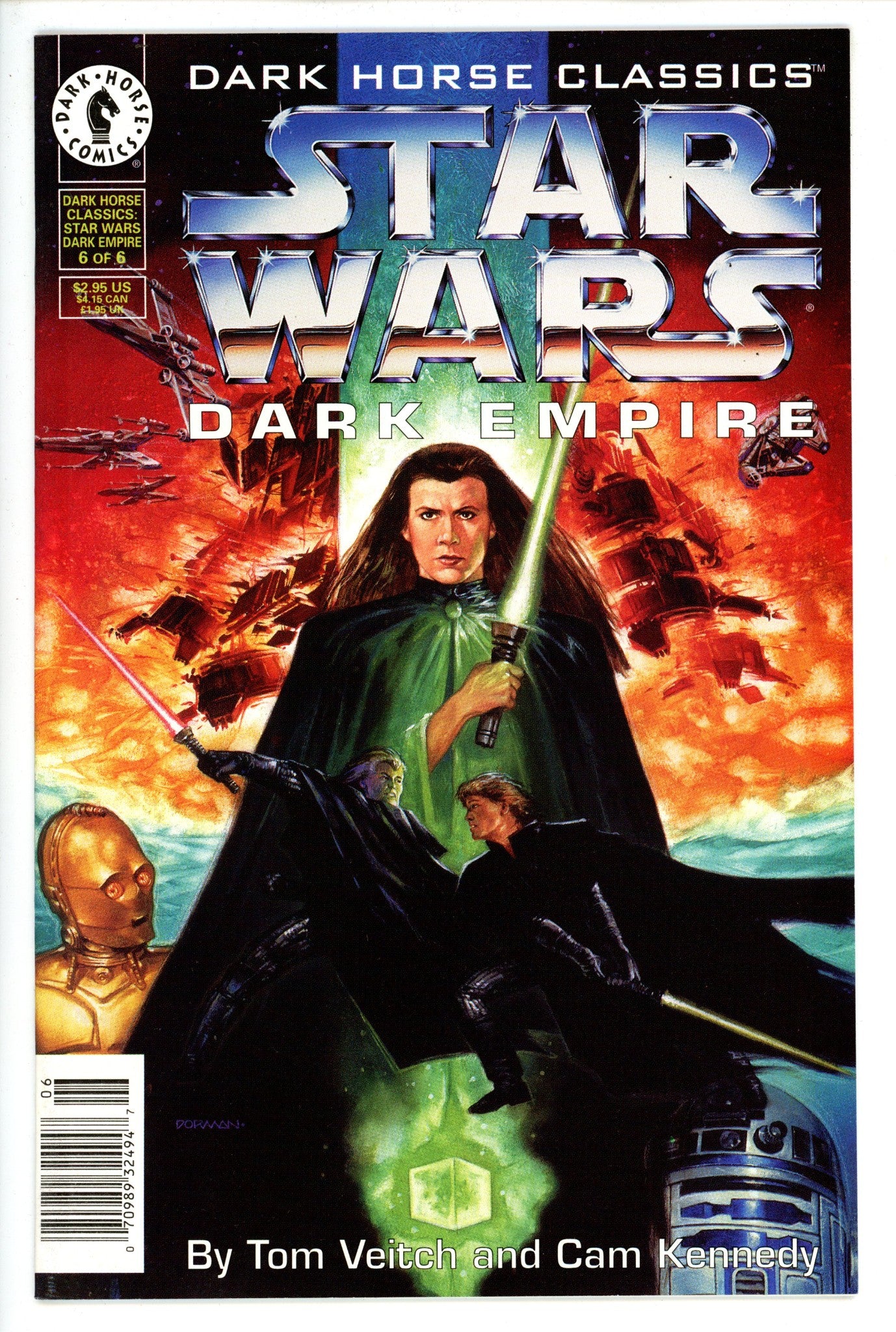 Star Wars: Dark Force Rising 6 Newsstand NM-