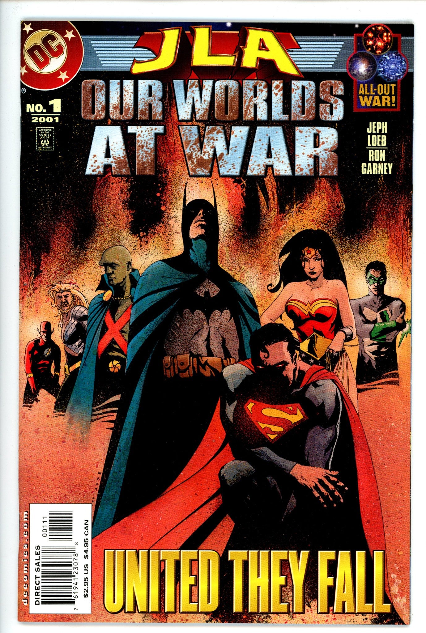 JLA: Our Worlds At War 1