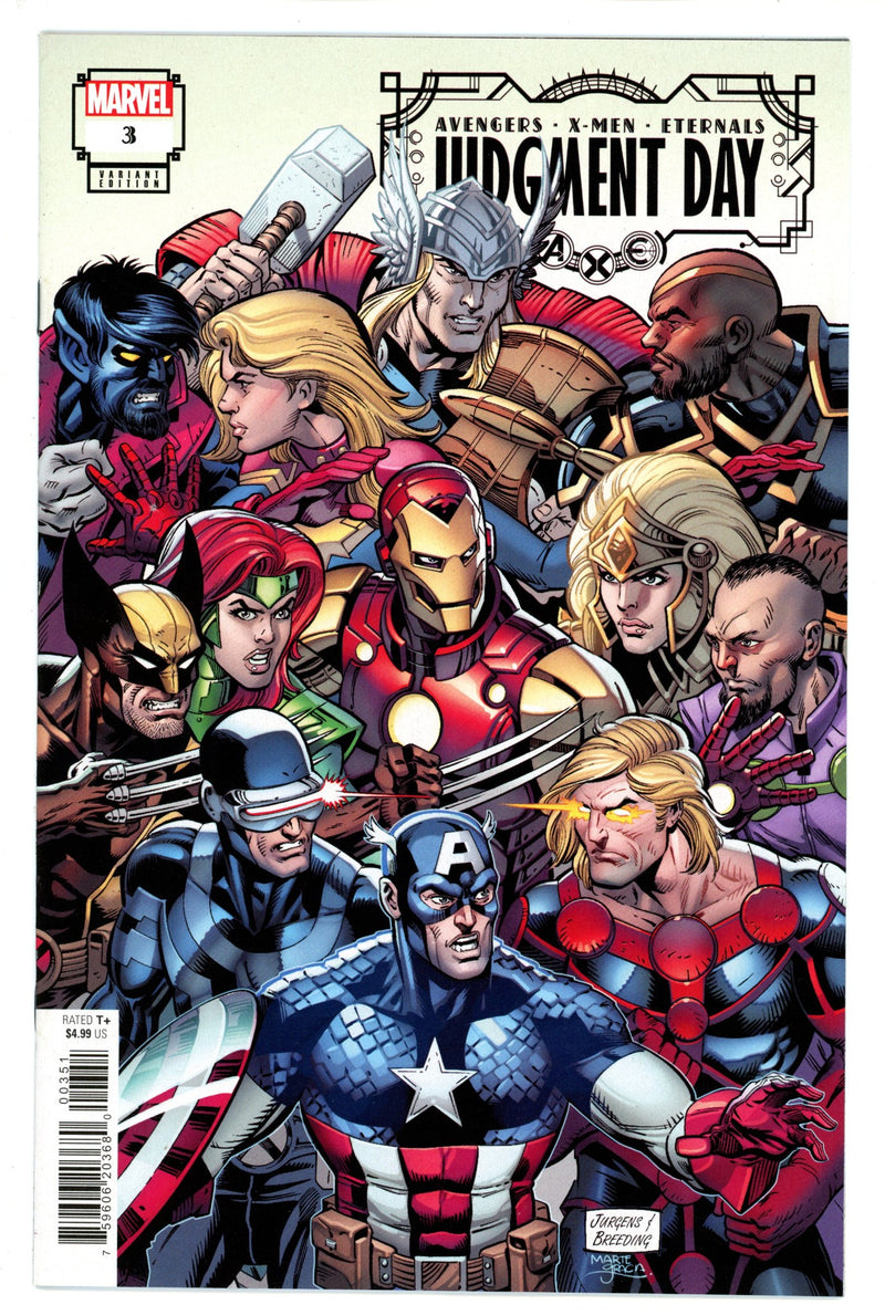 AXE Judgement Day 3 Jurgens Variant (2022)